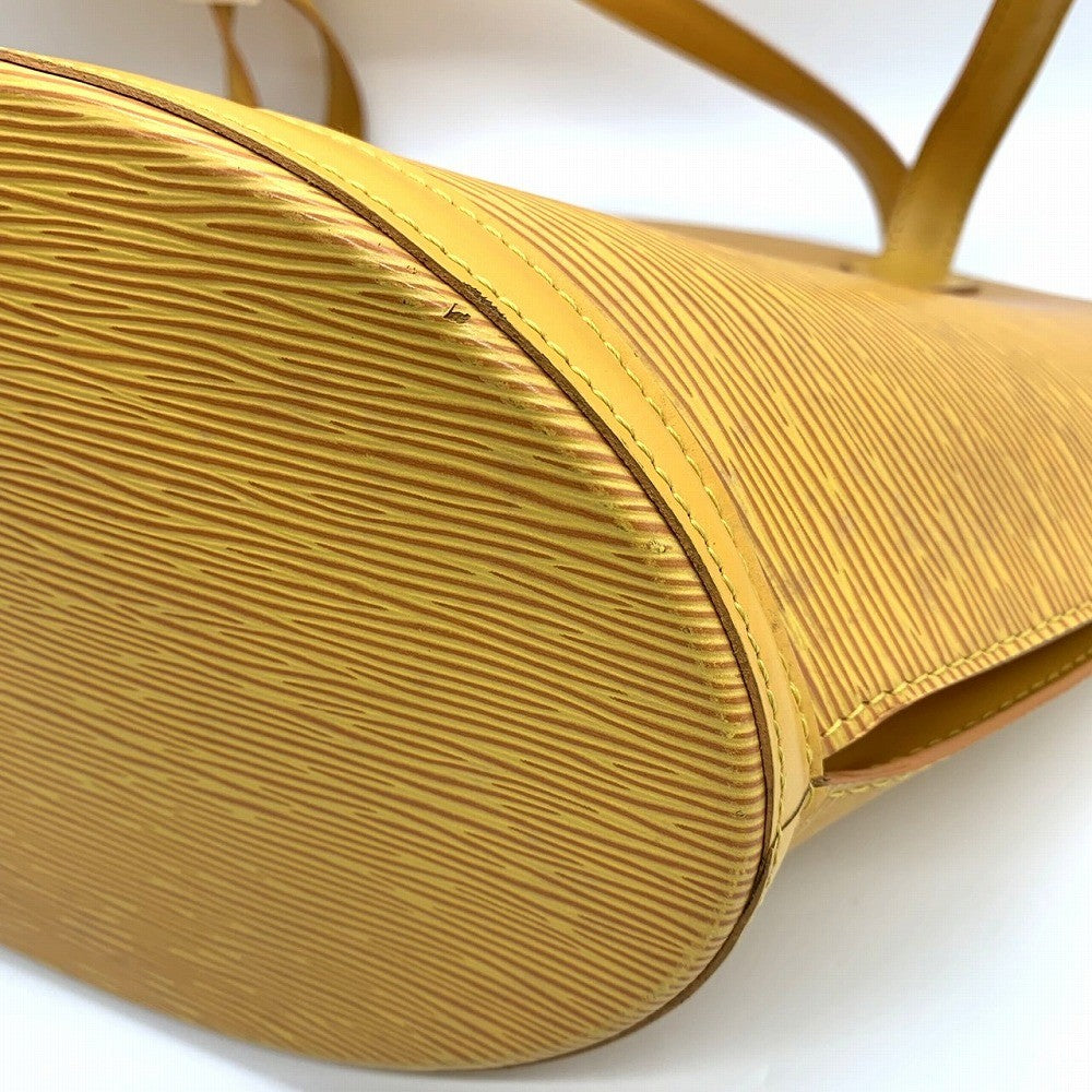 Louis Vuitton Saint Jacques Large Shoulder Bag M52279 Epi Leather Tassili Yellow