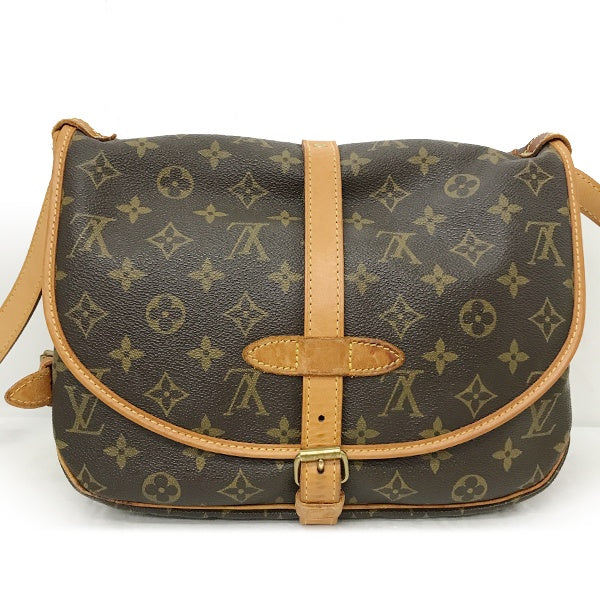 Louis Vuitton M40710/Saumur MM Monogram Shoulder Bag, One-Shoulder Bag, Monogram Canvas, LV