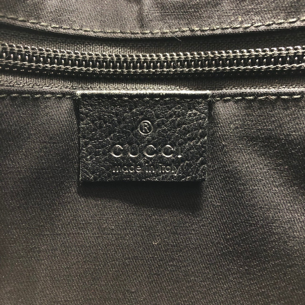 Gucci 122793 Shoulder Bag in Black GG Canvas