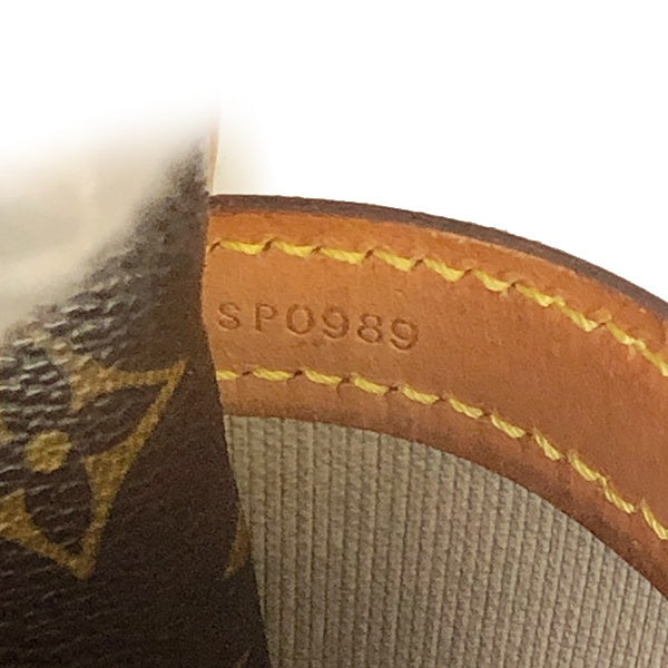 Louis Vuitton M45254/Reporter PM Shoulder Bag in Monogram Canvas and Brown