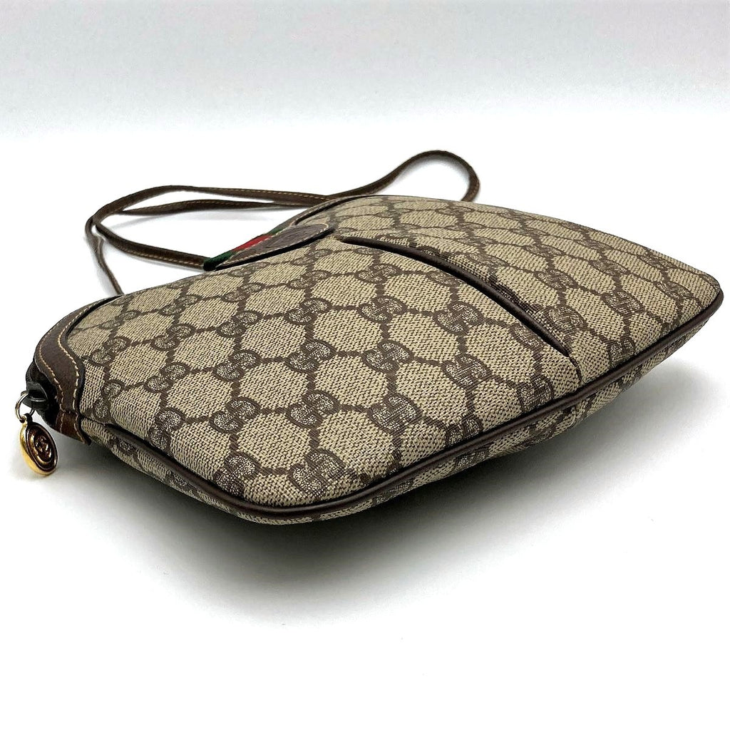 Gucci Old Gucci 004/115 Shoulder Bag GG Supreme Sherry
