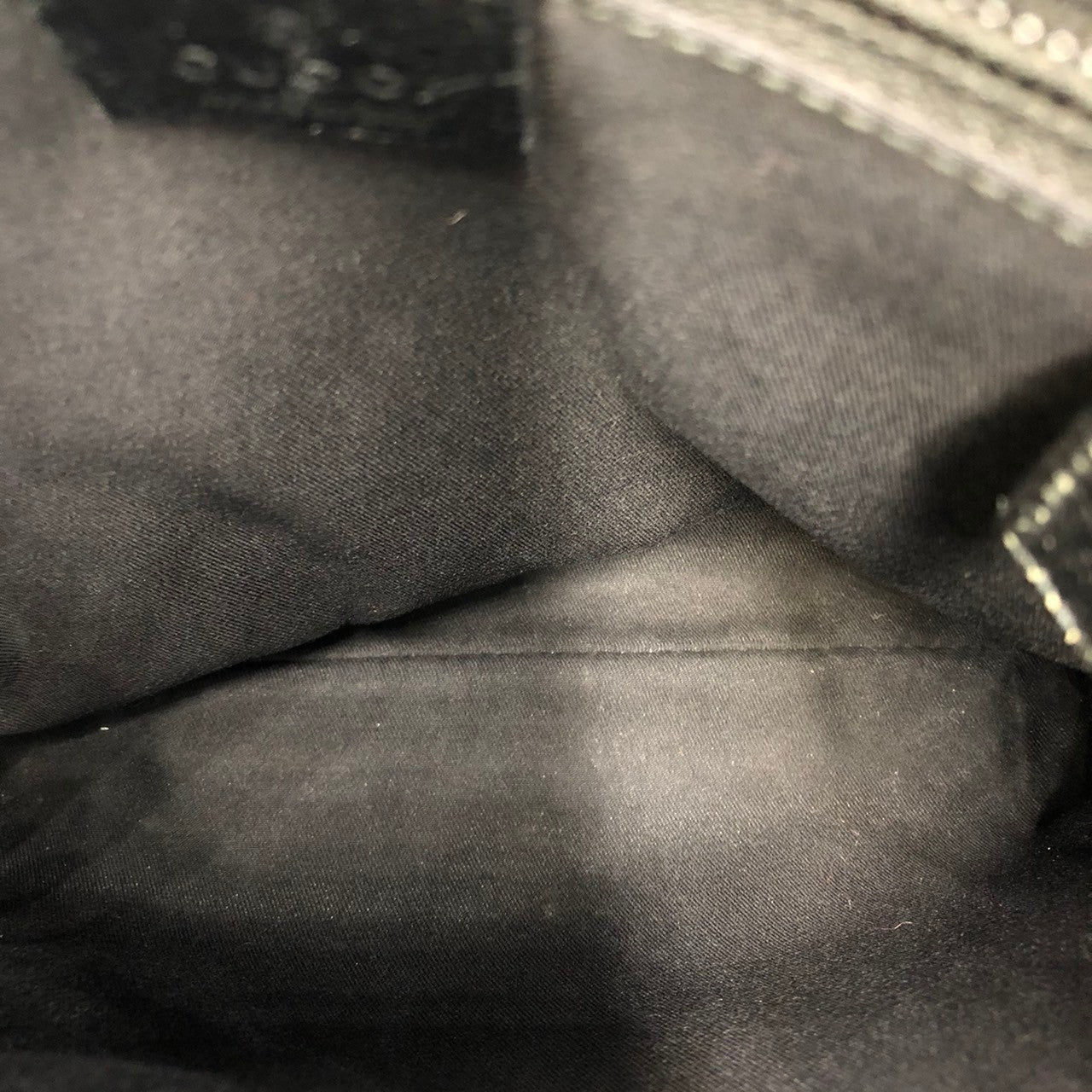 Gucci 122793 Shoulder Bag in Black GG Canvas