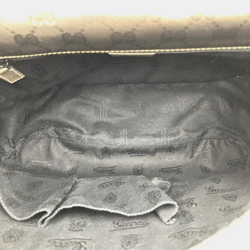Gucci 201732 GG Imprime Shoulder Bag, Crossbody, Brown Metallic PVC