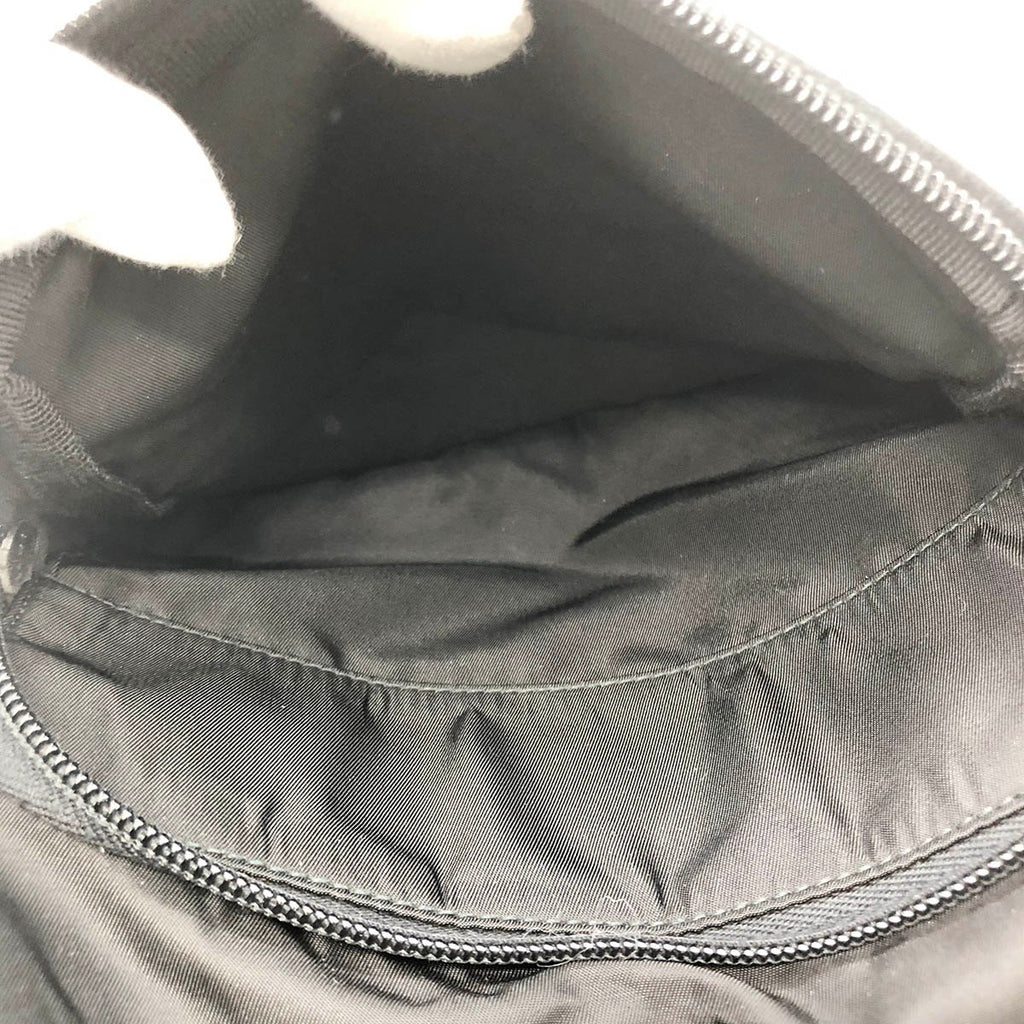 Prada backpack in nylon, black, unisex.