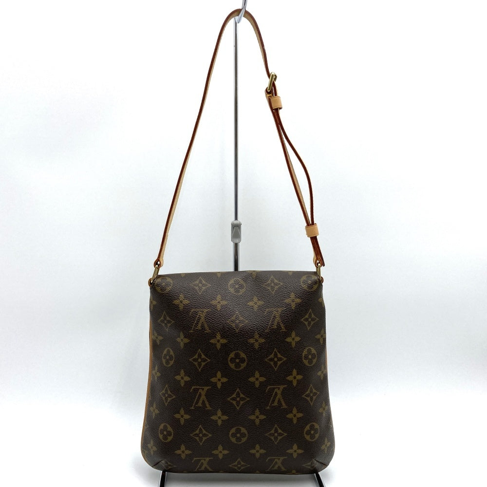 Louis Vuitton M51258 Musette Salsa Short Crossbody Shoulder Bag in Brown Monogram Canvas