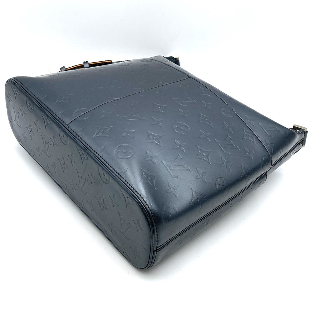 Louis Vuitton Sutter M55165 Shoulder Bag in Grey Monogram Matte