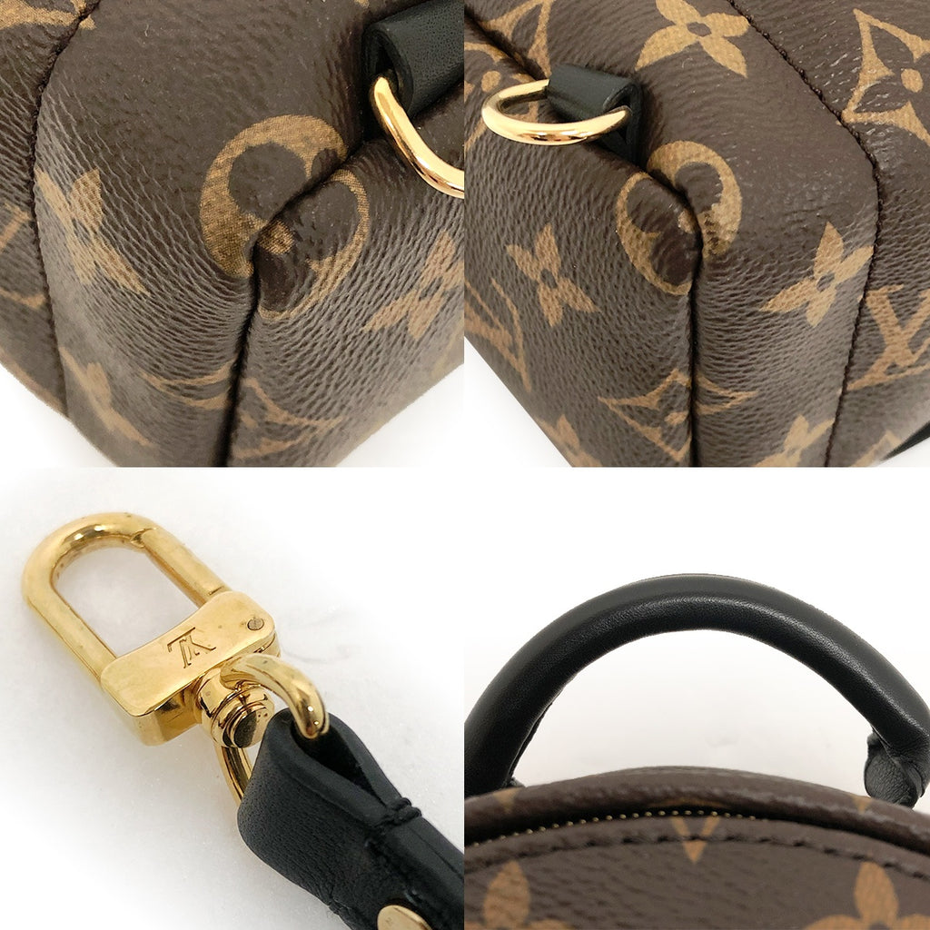 Louis Vuitton M44873 Palm Springs Mini Backpack/Daypack in Monogram Canvas/Leather, Brown, Unisex