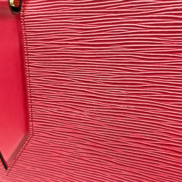 Louis Vuitton M52437 Voltaire Epi Shoulder Bag Tote Bag Castilian Red