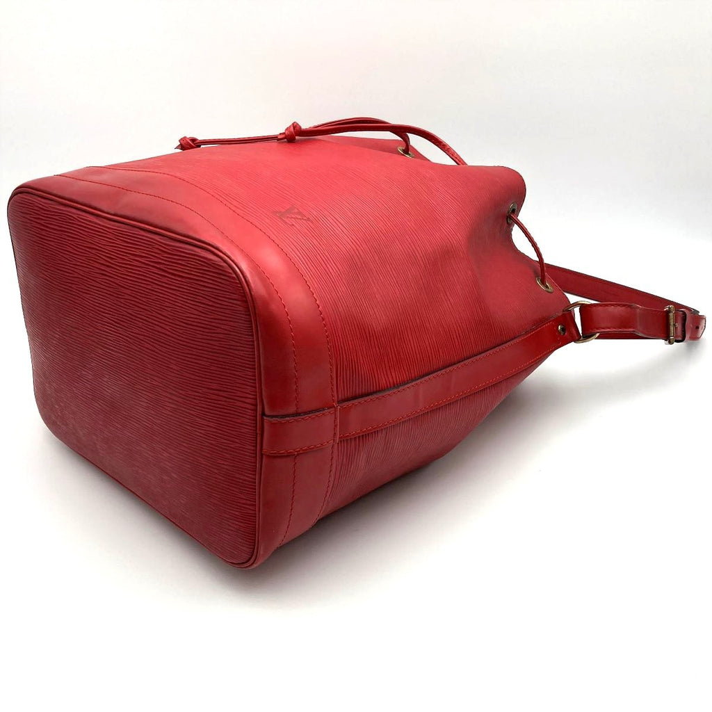 Louis Vuitton M59007 Noe Drawstring Shoulder Bag Epi Castilian Red