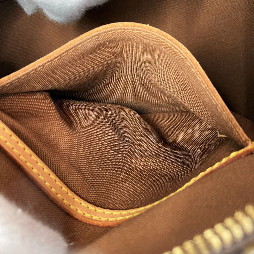 Louis Vuitton M51130 Alma Handbag Monogram Canvas Brown