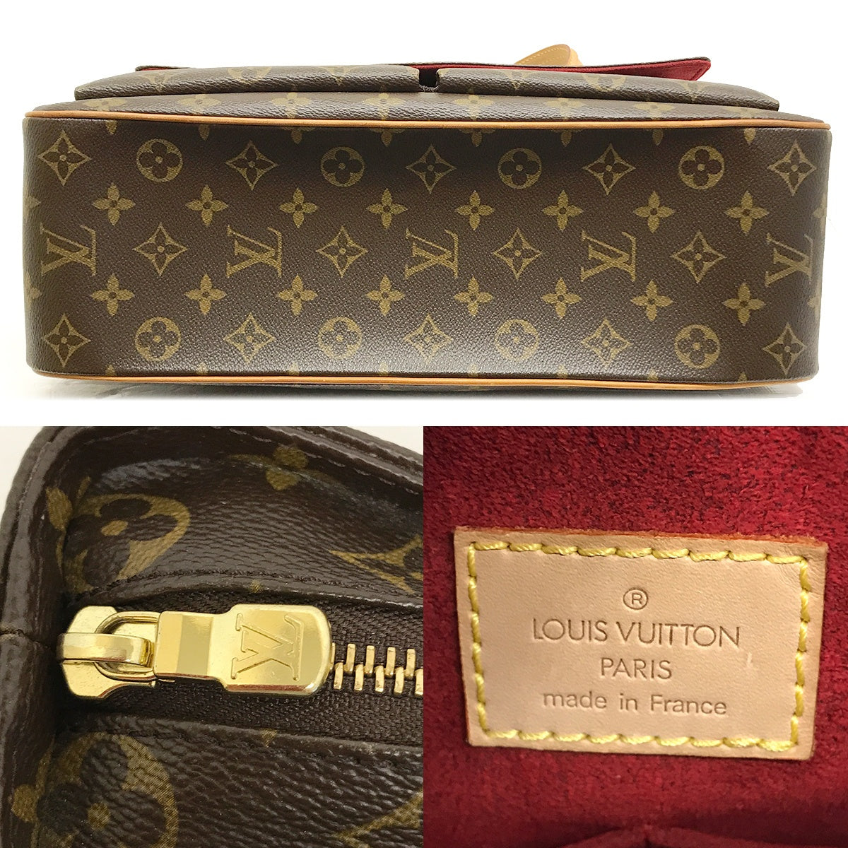 Louis Vuitton M51162/Multiple Cite (Discontinued) Shoulder Bag, Brown
