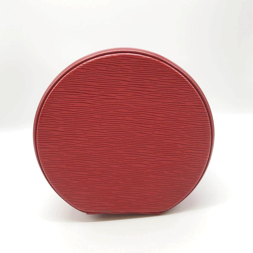 Louis Vuitton M48037 Cannes Epi Vanity Bag in Castilian Red