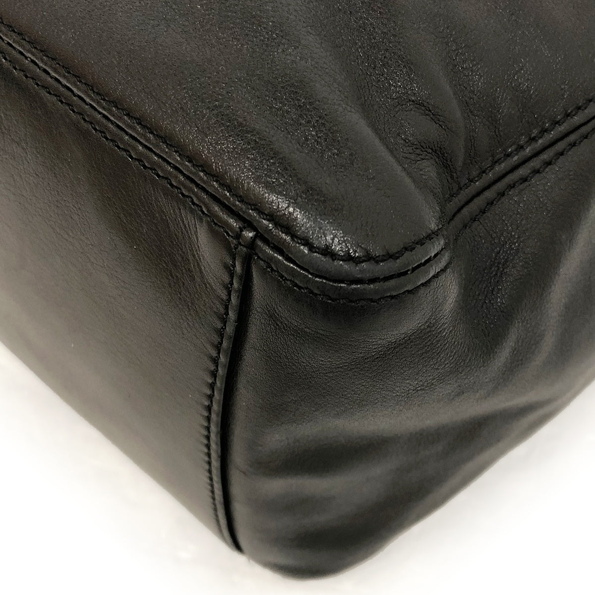 Chanel Coco Mark Plastic Chain Tote Bag Shoulder Bag Tote Bag Lambskin/Plastic Black Women's