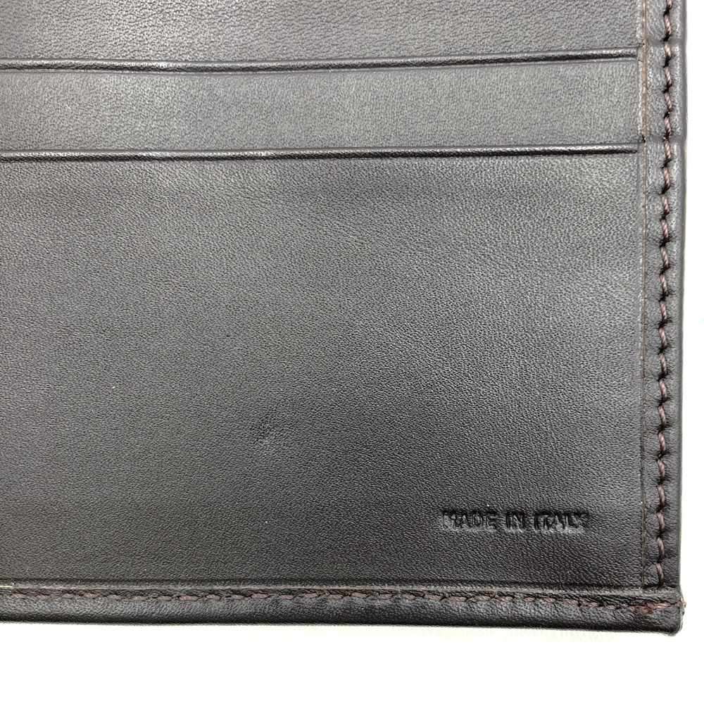 Fendi Zucchino 8M0032 Long Wallet in FF Pattern Canvas, Dark Brown