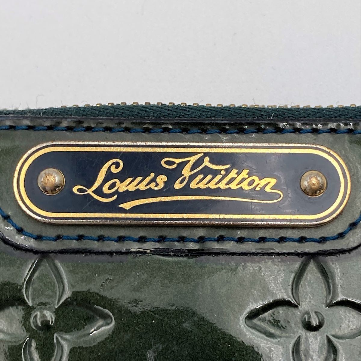 Louis Vuitton M93665 Pochette Cle Coin Case Vernis Green