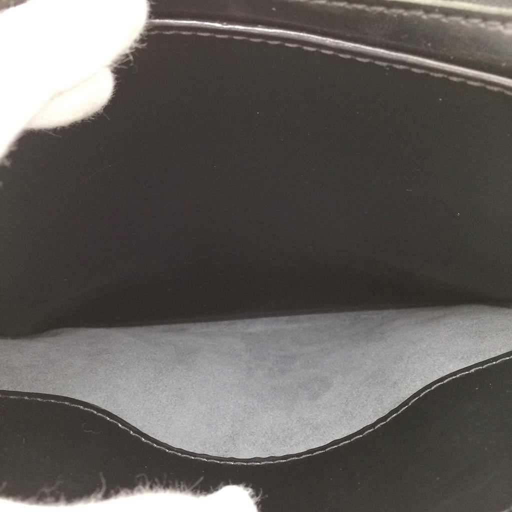 Louis Vuitton M52772 Pont Neuf Epi Handbag in Black with Silver Hardware