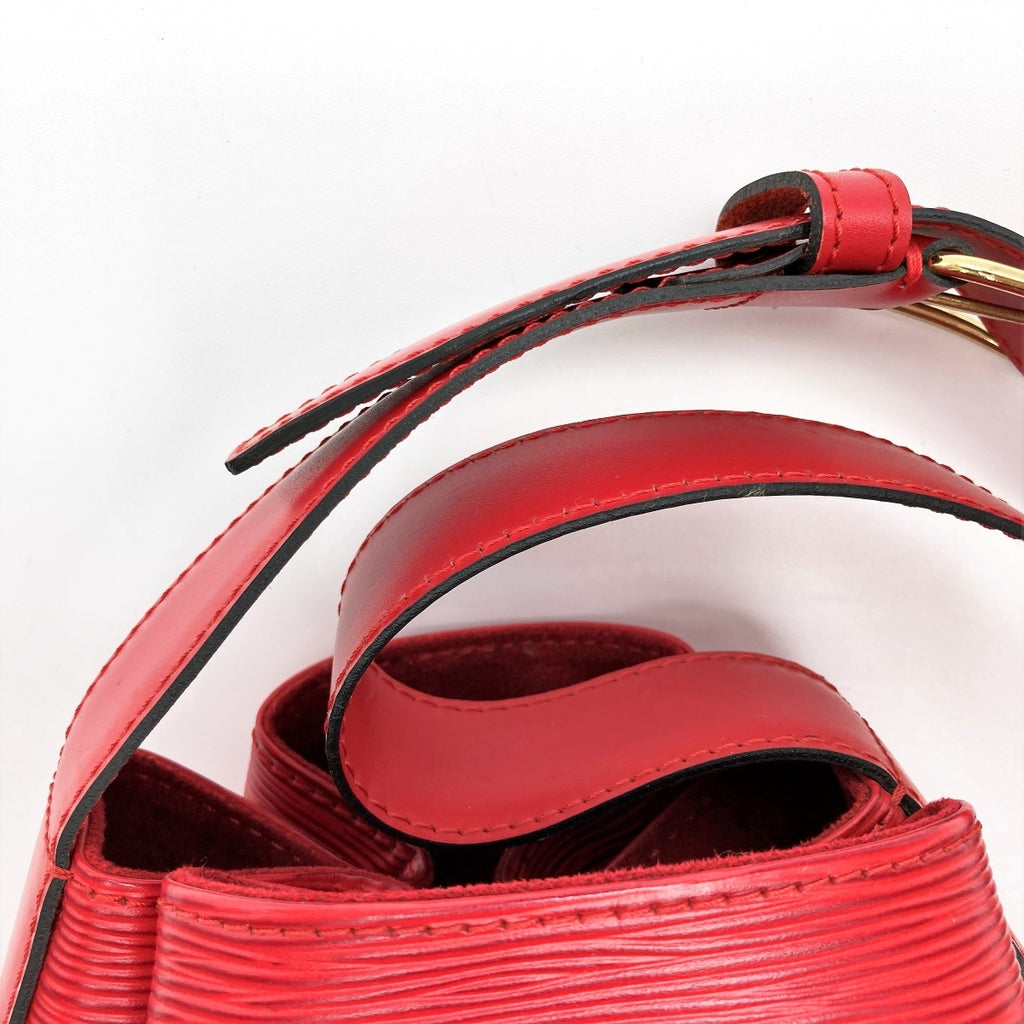 Louis Vuitton M80207/Sac de Paul PM Shoulder Bag in Epi Leather, Castilian Red