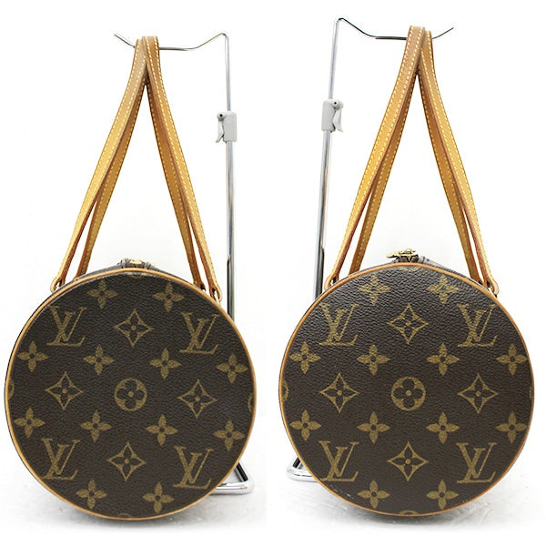 Louis Vuitton M51385/Papillon 30 Handbag Brown Monogram Canvas LV