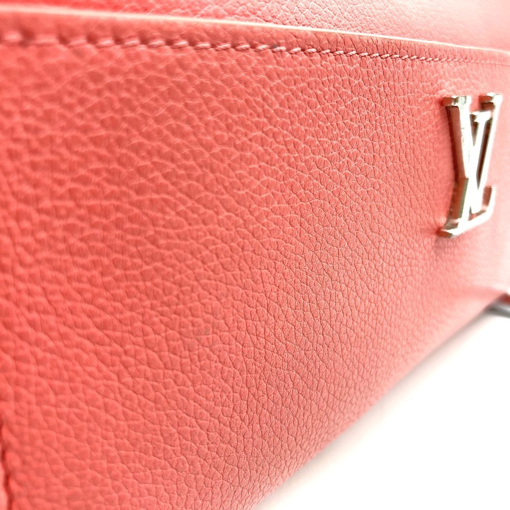Louis Vuitton M69066 Zippy Lock Me Long Wallet in Blossom Pink Leather