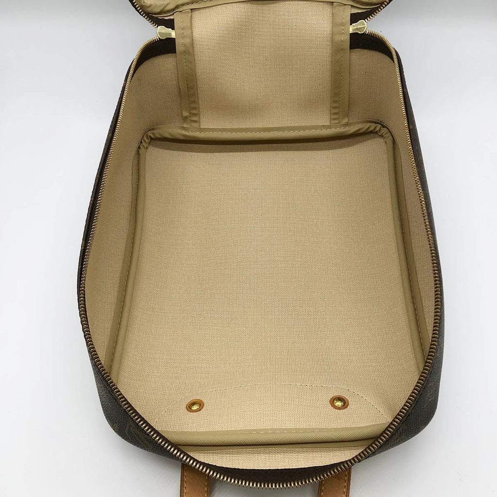 Louis Vuitton M41450 Excursion Shoe Case/Shoe Storage Handbag Monogram Brown