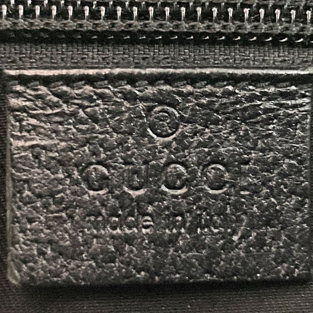 Gucci 122793 Crossbody Shoulder Bag in GG Canvas, Black