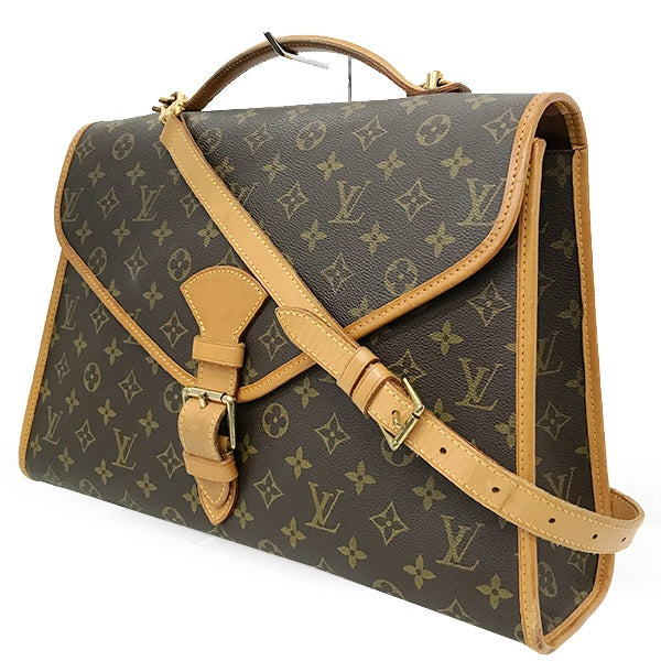 Louis Vuitton M51121 Beverly Monogram Handbag in Brown Monogram Canvas
