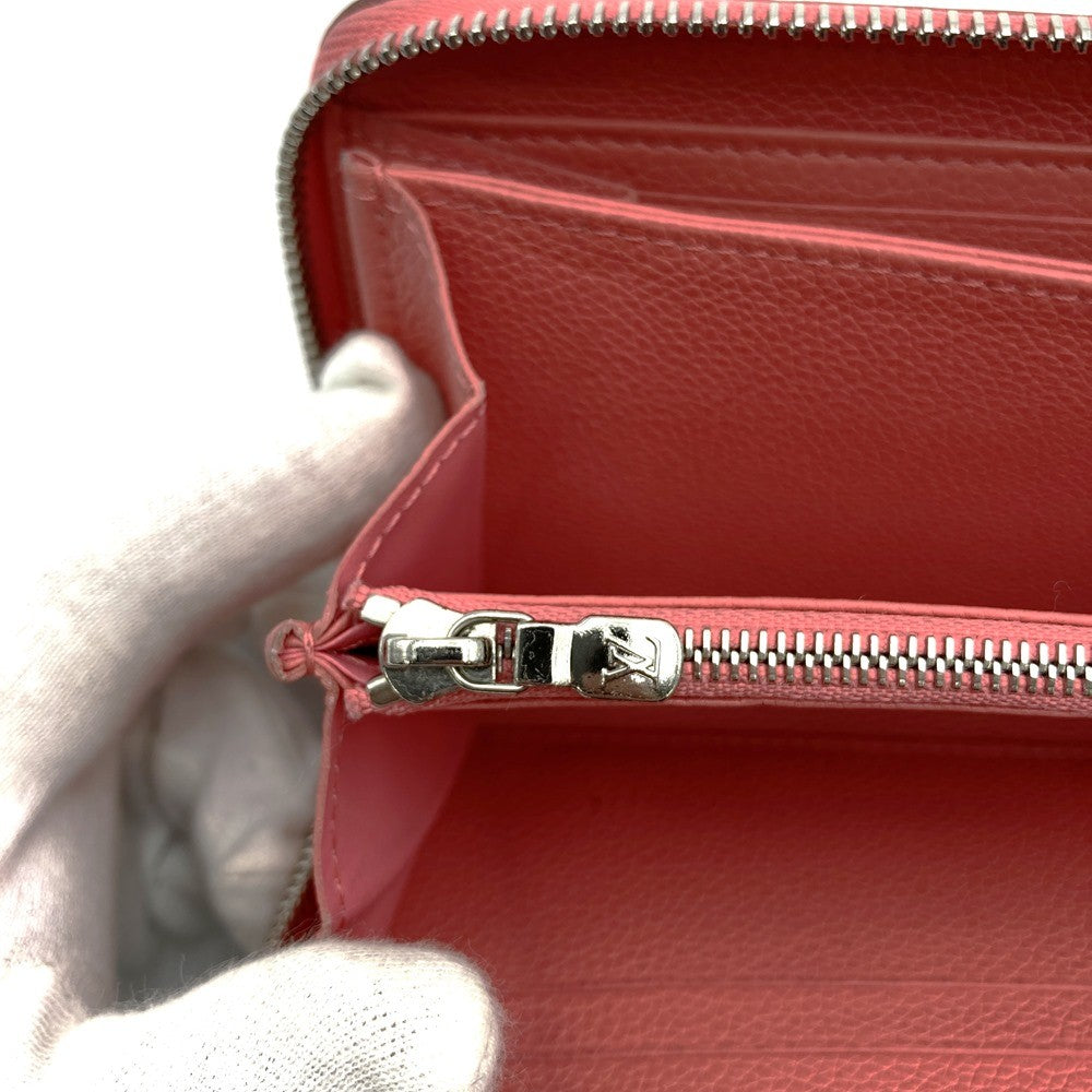 Louis Vuitton M69066 Zippy Lock Me Long Wallet in Blossom Pink Leather