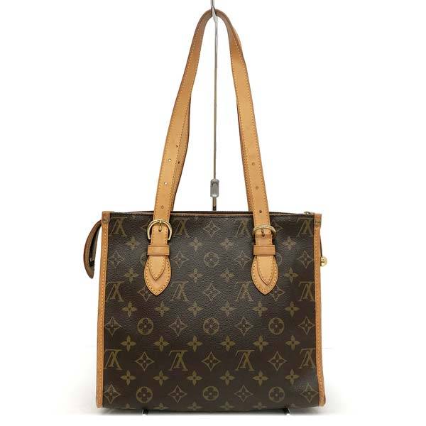 Louis Vuitton M40007 Monogram Popincourt Au Shoulder Bag, Brown, Women's, Imperfect