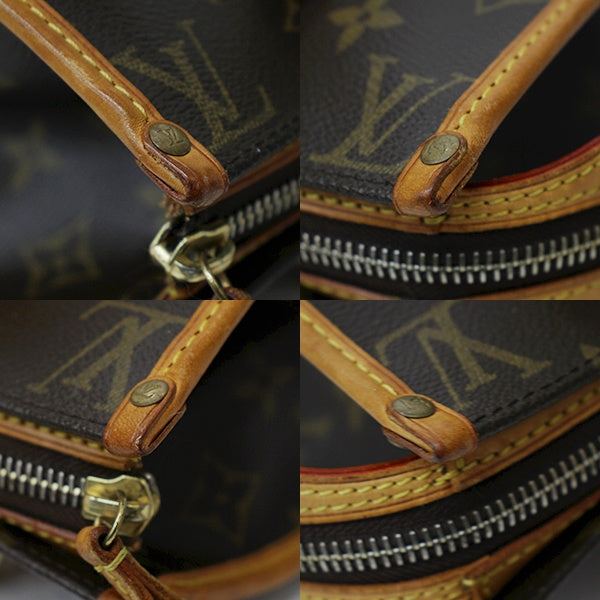 Louis Vuitton M40007/Popincourt Au Monogram Tote Bag Shoulder Bag One-Shoulder Bag Brown Monogram Canvas LV