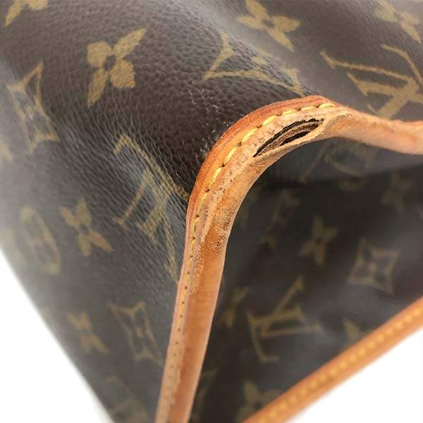 Louis Vuitton M40007 Monogram Popincourt Au Shoulder Bag, Brown, Women's, Imperfect