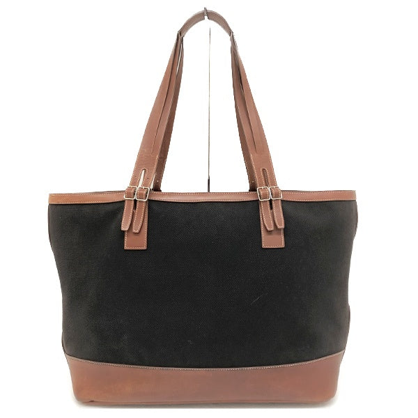 Celine S-SN-1120/S-PA-1011 Tote Bag Shoulder Bag Canvas/Leather Black/Brown