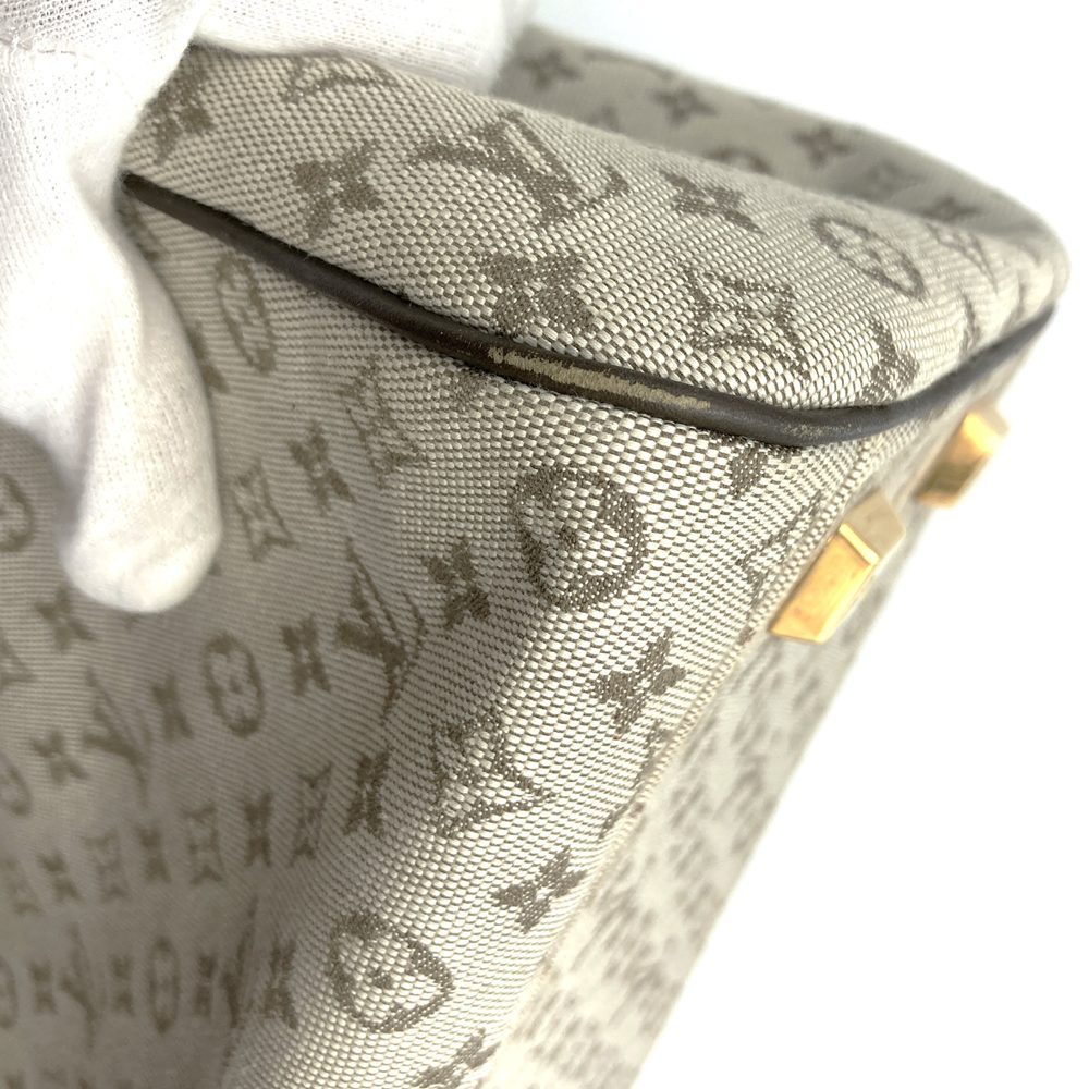 Louis Vuitton M92310 Josephine GM Handbag in Beige/Brown Monogram Mini Canvas