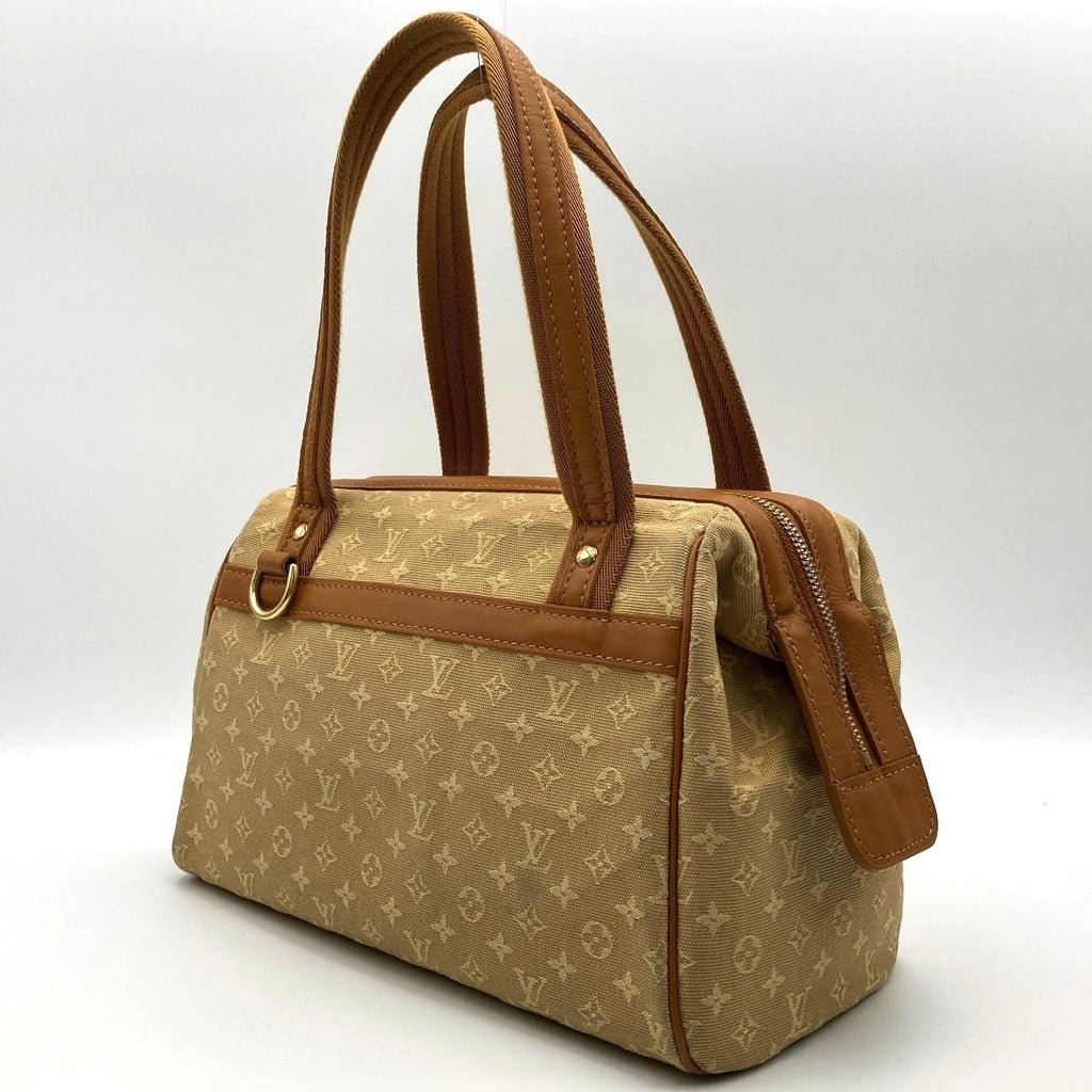 Louis Vuitton M92416 Josephine Handbag Monogram Mini Canvas Beige