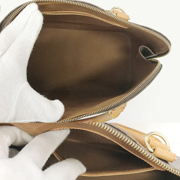 Louis Vuitton M51130/Alma (old) Handbag Brown Monogram Canvas LV