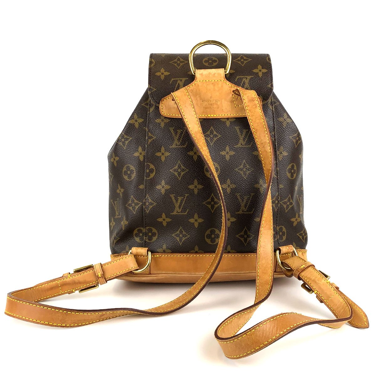 Pre-owned Louis Vuitton M51136/Montsouris MM Monogram Backpack/Daypack