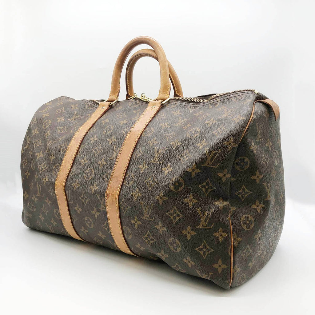 Louis Vuitton M41428 Keepall 45 Boston Bag Monogram