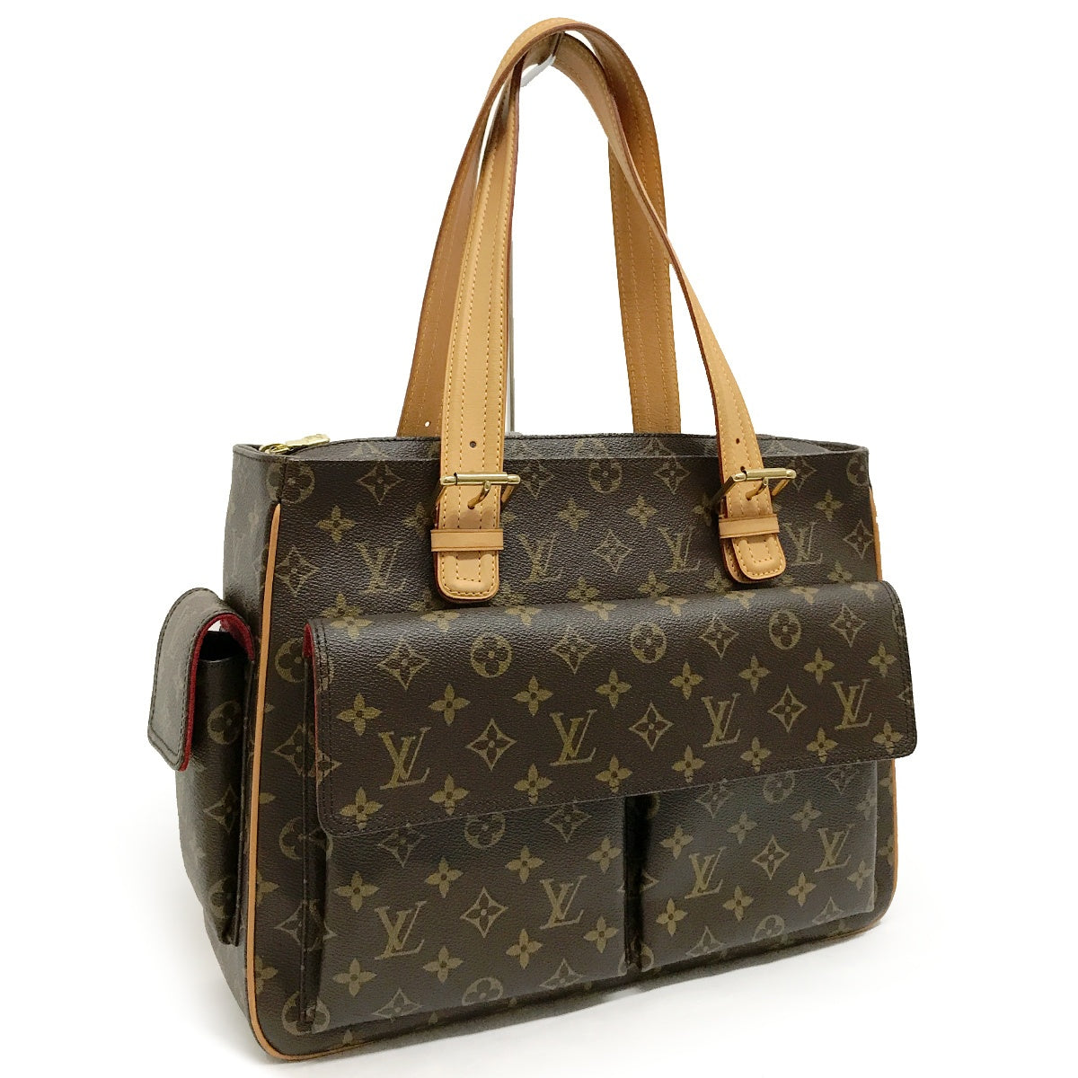 Louis Vuitton M51162/Multiple Cite (Discontinued) Shoulder Bag, Brown