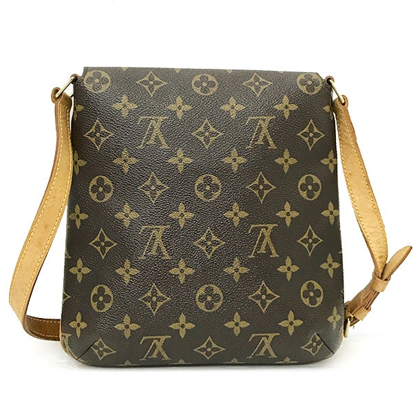 Louis Vuitton M51258/Musette Salsa Short Monogram Shoulder Bag in Brown Monogram Canvas