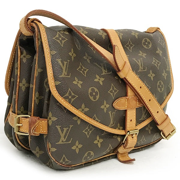Louis Vuitton M40710/Saumur MM Monogram Shoulder Bag, One-Shoulder Bag, Monogram Canvas, LV
