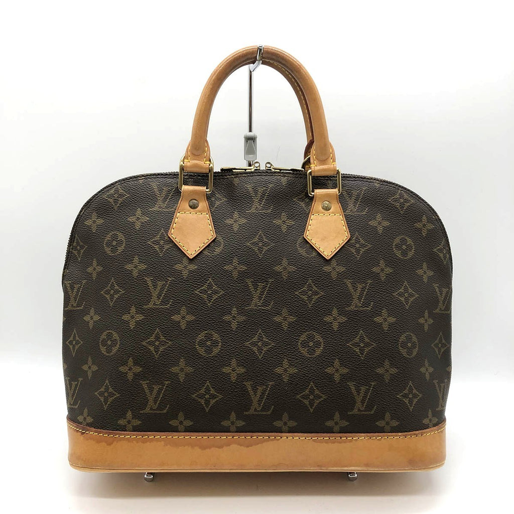 Louis Vuitton M51130 Alma Handbag Monogram Canvas Brown