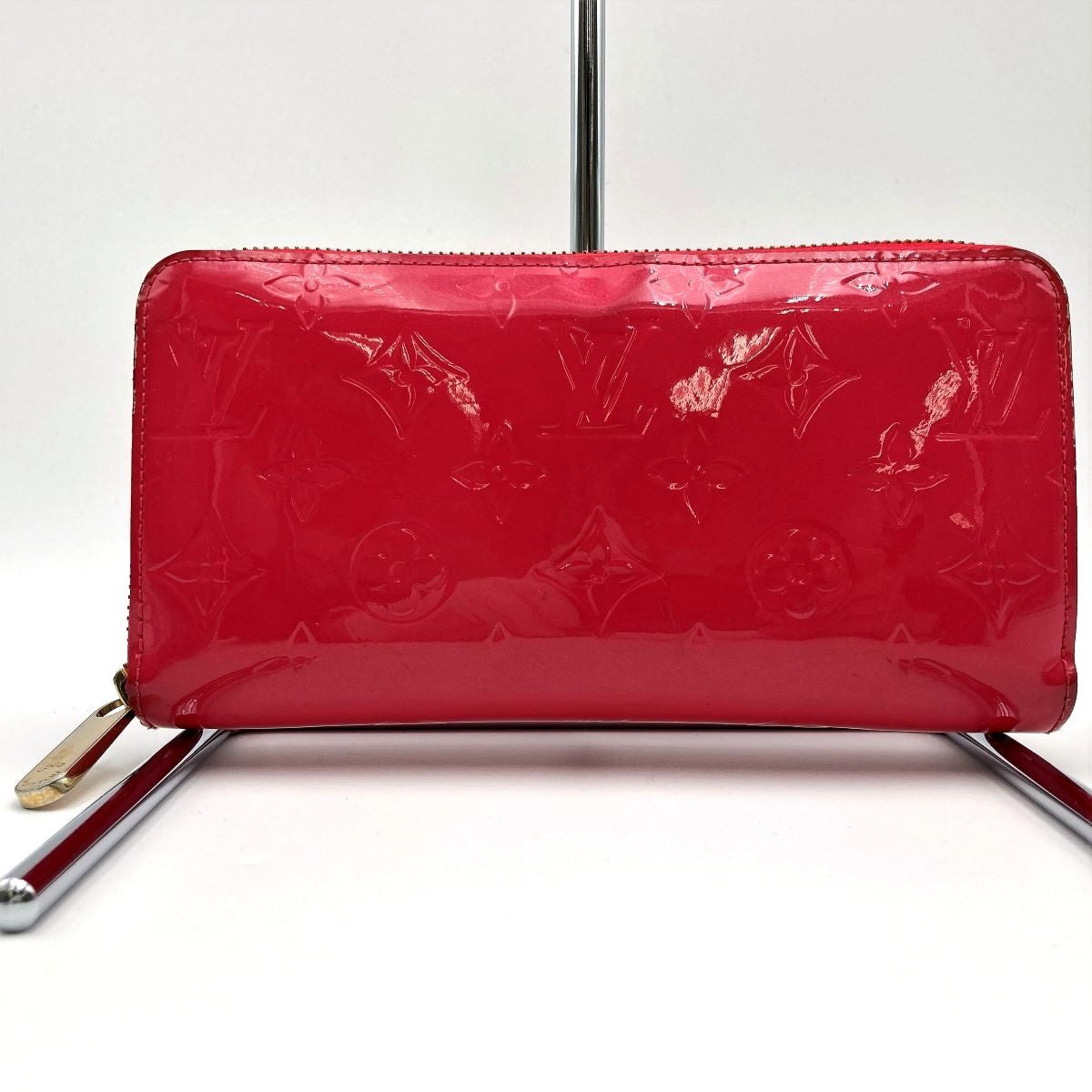 Louis Vuitton M93058 Zippy Wallet Long Wallet Vernis Pink
