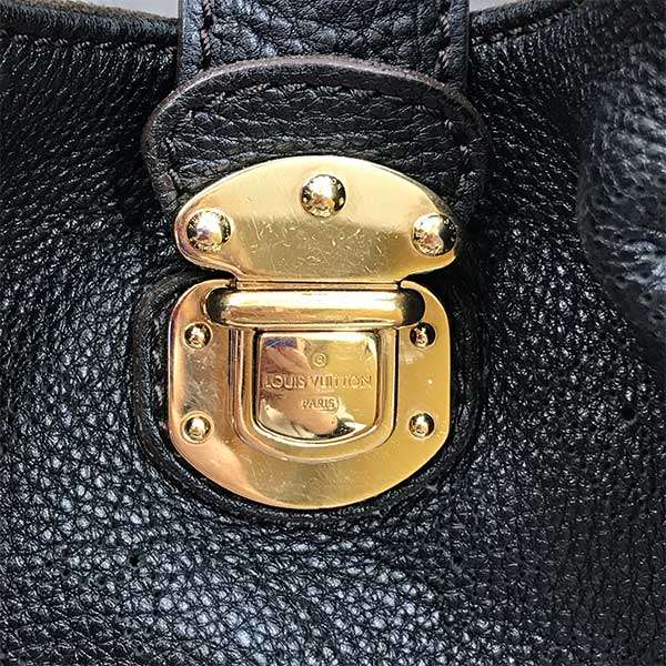 Louis Vuitton M95547/Mahina XL Monogram Mahina Shoulder Bag, Black, One-Shoulder, Monogram Mahina