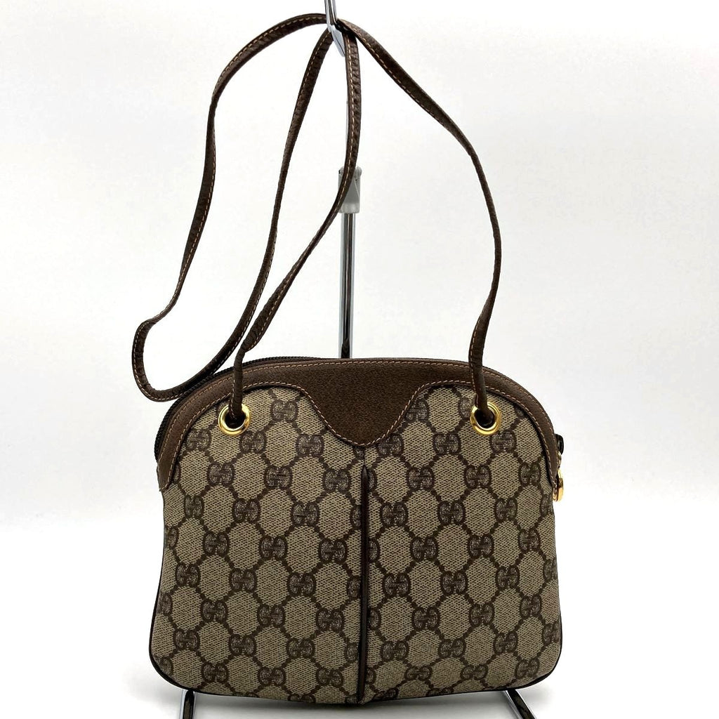 Gucci Old Gucci 004/115 Shoulder Bag GG Supreme Sherry