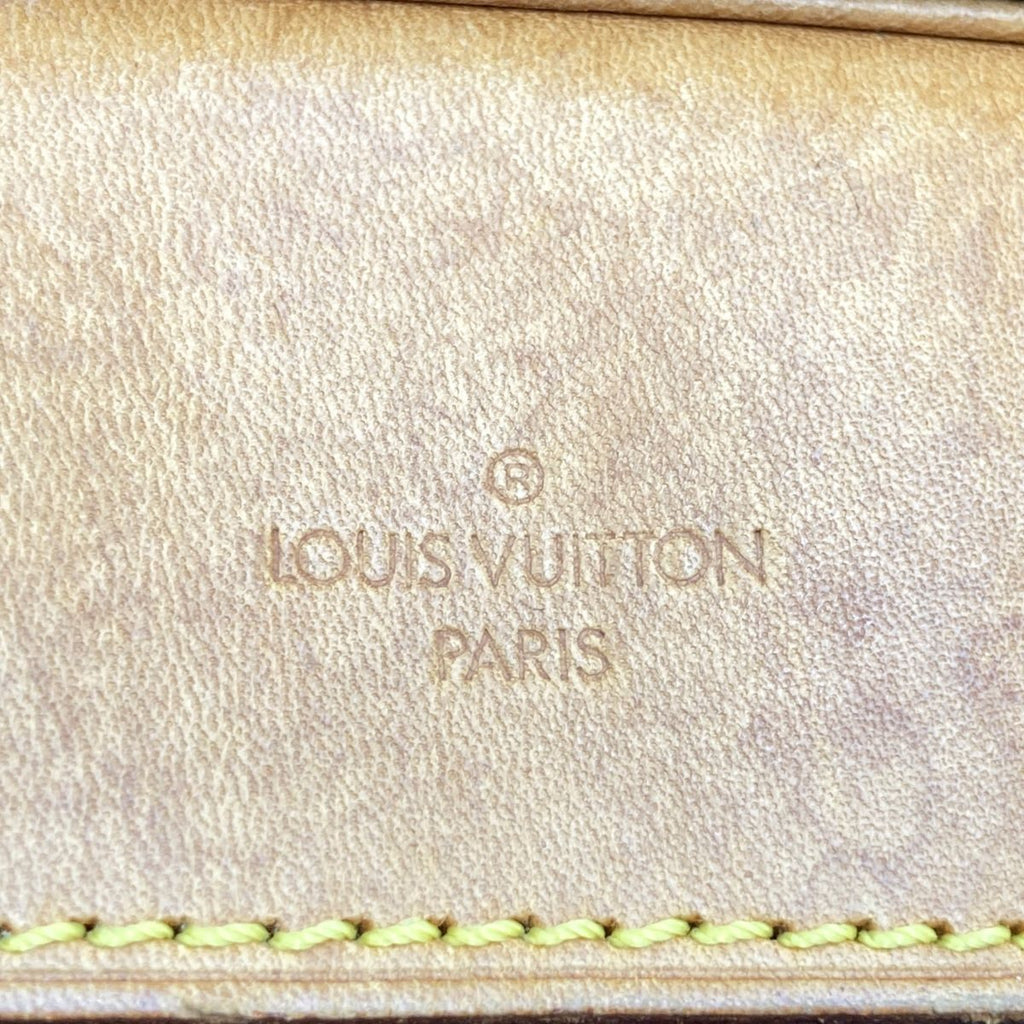 Louis Vuitton M47270 Bowling Vanity (Deauville) Handbag Monogram Brown
