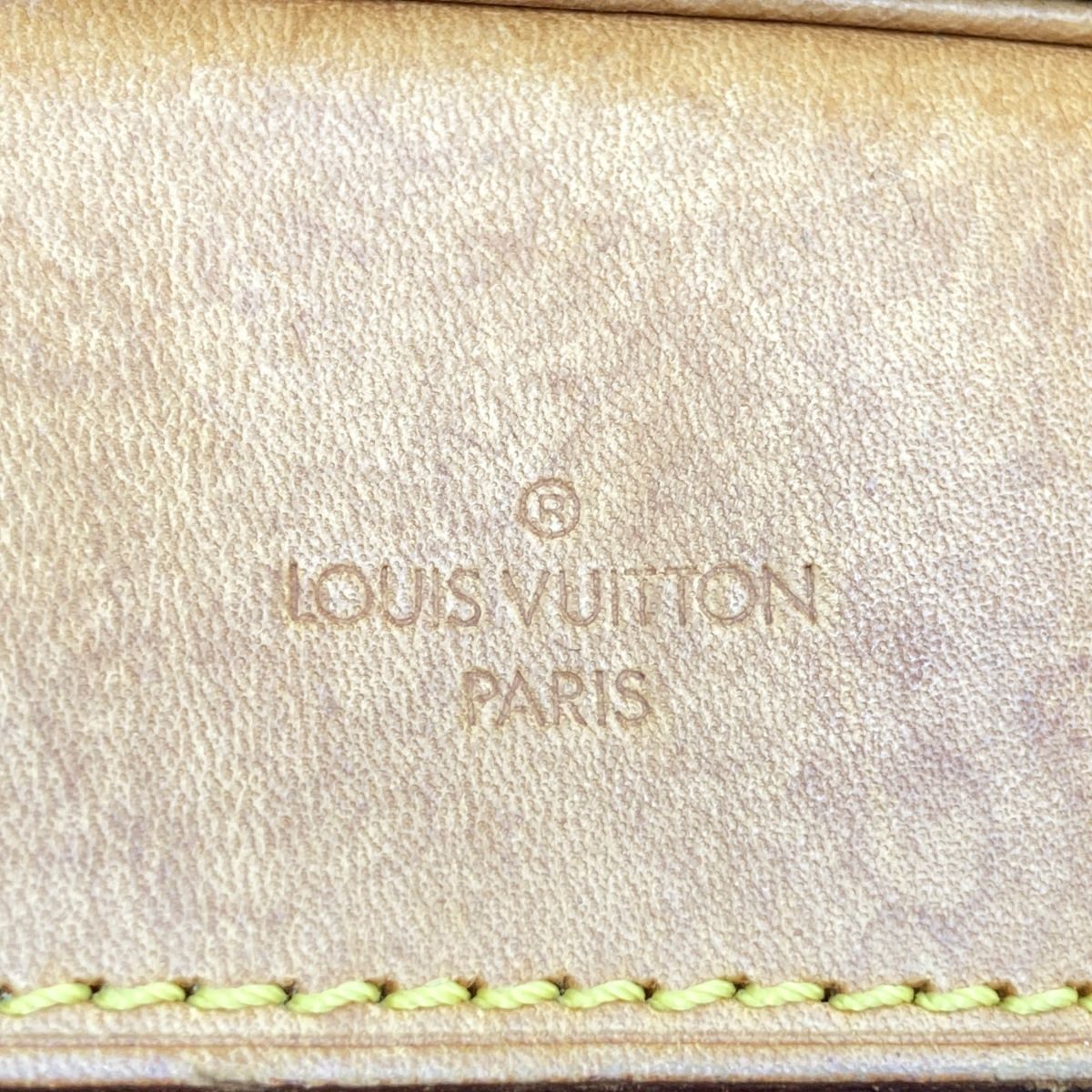 Louis Vuitton M47270 Bowling Vanity (Deauville) Handbag Monogram Brown