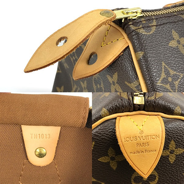Louis Vuitton M41524/Speedy 35 (old) Handbag Brown Monogram LV