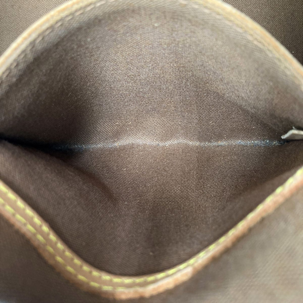 Louis Vuitton M51130 Alma Handbag Monogram Canvas Brown