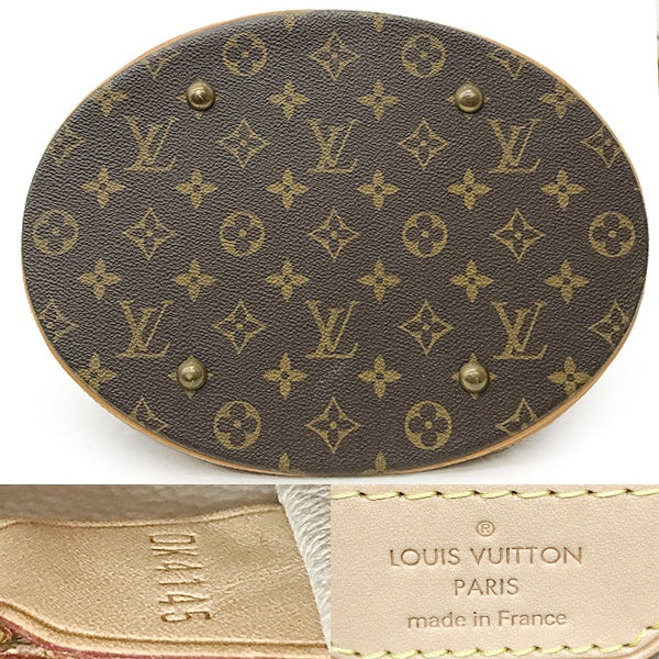 Louis Vuitton M42236/Bucket GM Monogram Shoulder Bag, One-Shoulder Bag, Monogram Canvas, LV