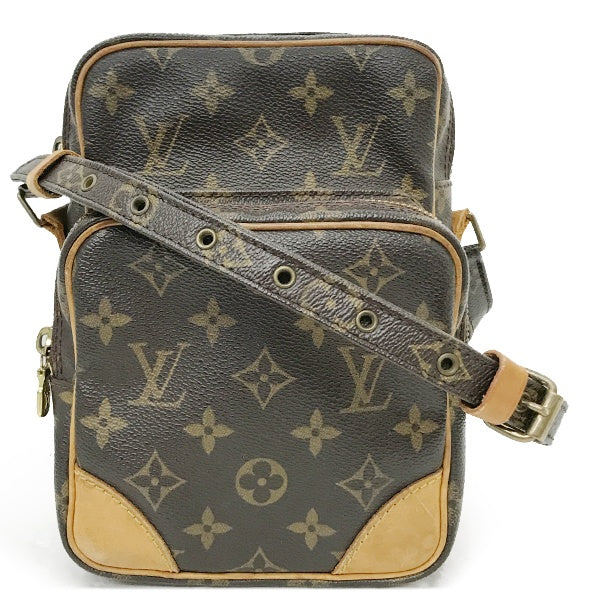 Louis Vuitton M45236/Amazon Shoulder Bag, Crossbody Shoulder Bag, Monogram Canvas, Brown, LV
