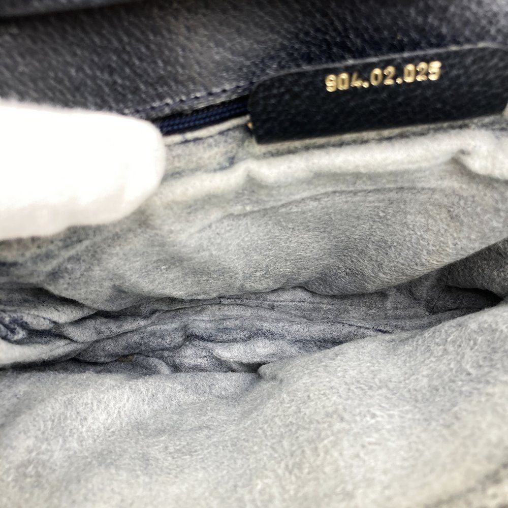 Gucci 904 02 025 Shoulder Bag, Crossbody, Vintage GG Supreme Canvas, Navy Blue